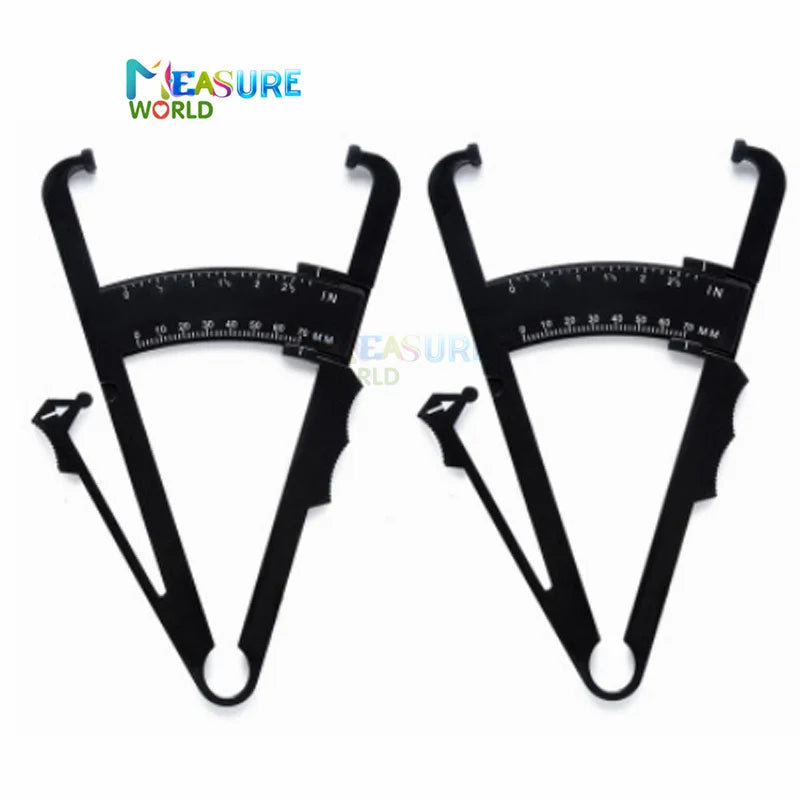 Body Fat Caliper with Measuring Tape | Body Fat Tester and Measurement Tool