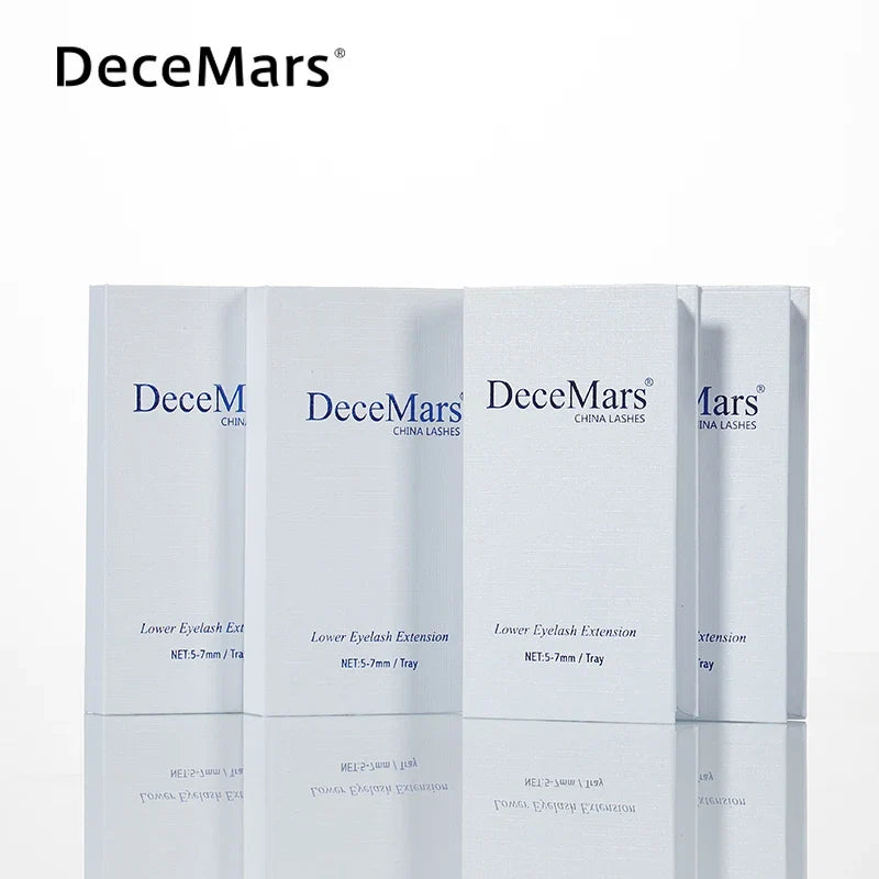DeceMars Lower Lash Extension 5mm 6mm 7mm | Under Eye Eyelash Supplies