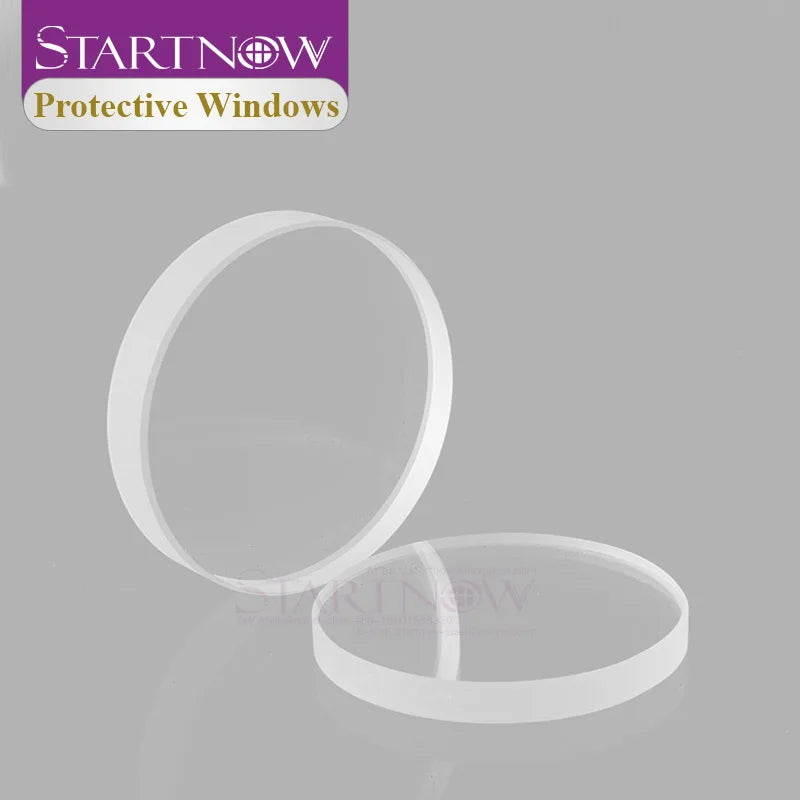 Startnow 1064nm Laser Protective Lens | Fused Silica for Fiber Laser Cutting
