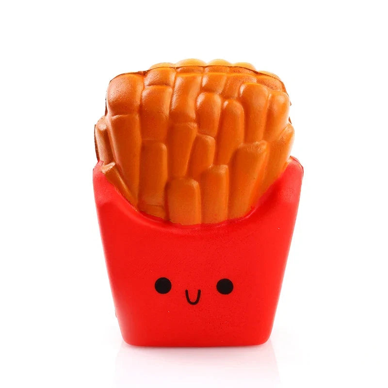 Jumbo Simulation French Fries Scented Squishy | Slow Rising Stress Relief Toy