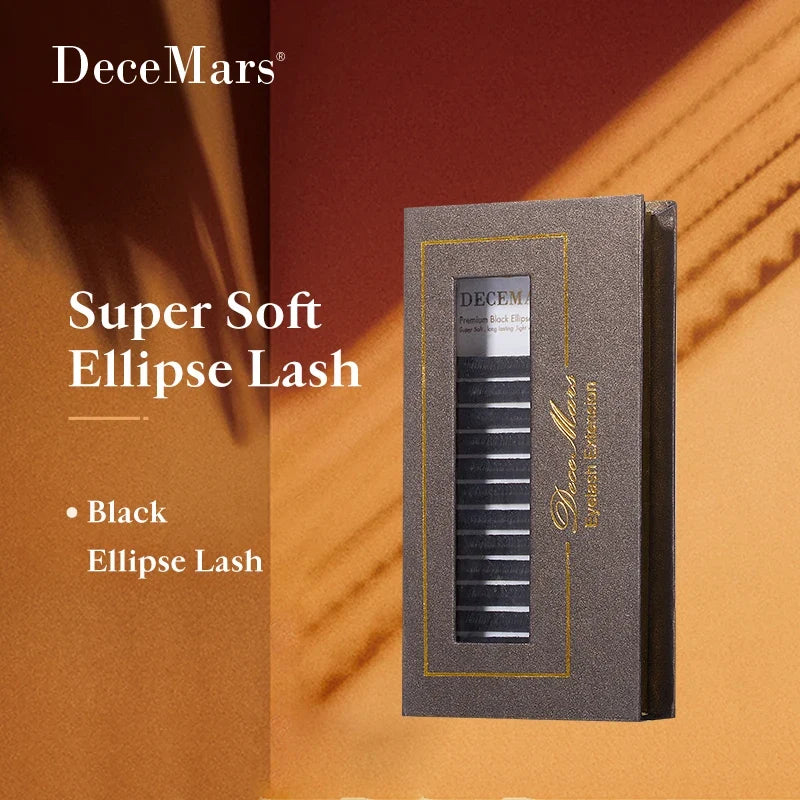 Super Soft Ellipse Flat Eyelash Extension | DeceMars