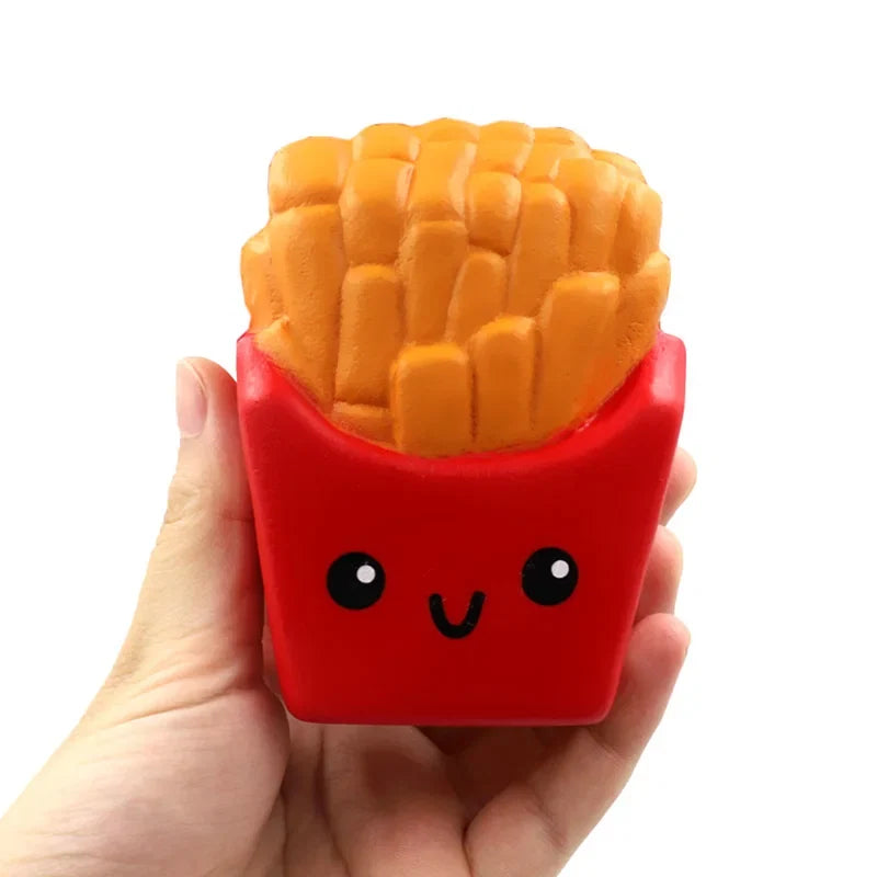 Jumbo Simulation French Fries Scented Squishy | Slow Rising Stress Relief Toy