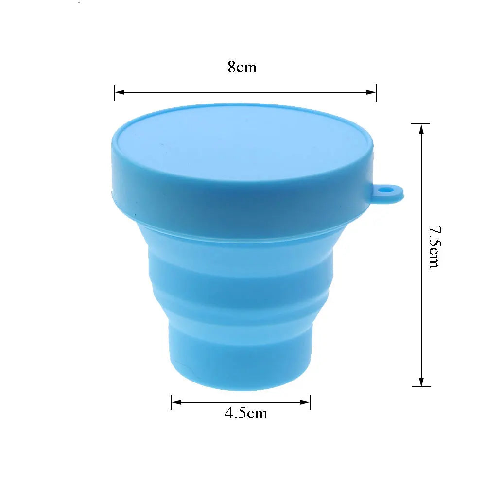 Folding Silicone Travel Cup 150ml | Retractable Portable Coffee Mug