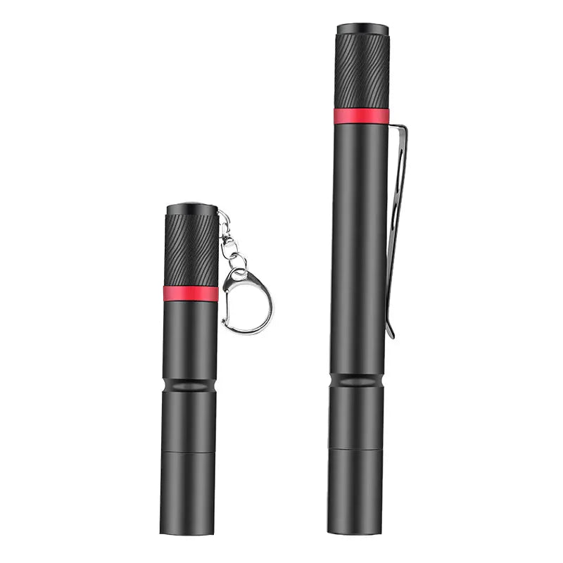 8000LM Portable Pen Light Keychain Mini Flashlight | Ultra Bright Pocket LED Torch
