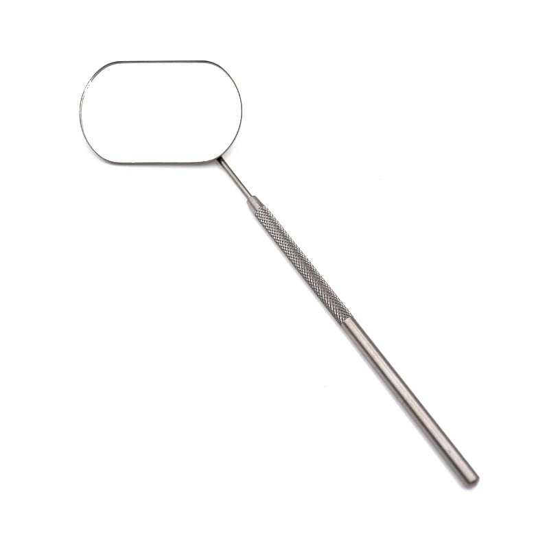 Stainless Steel Oval Lash Mirror | Portable Eyelash Extension Tool