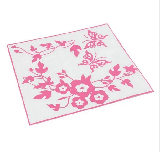 Butterfly Flower Wall Sticker | Bathroom Decor Wall Decals