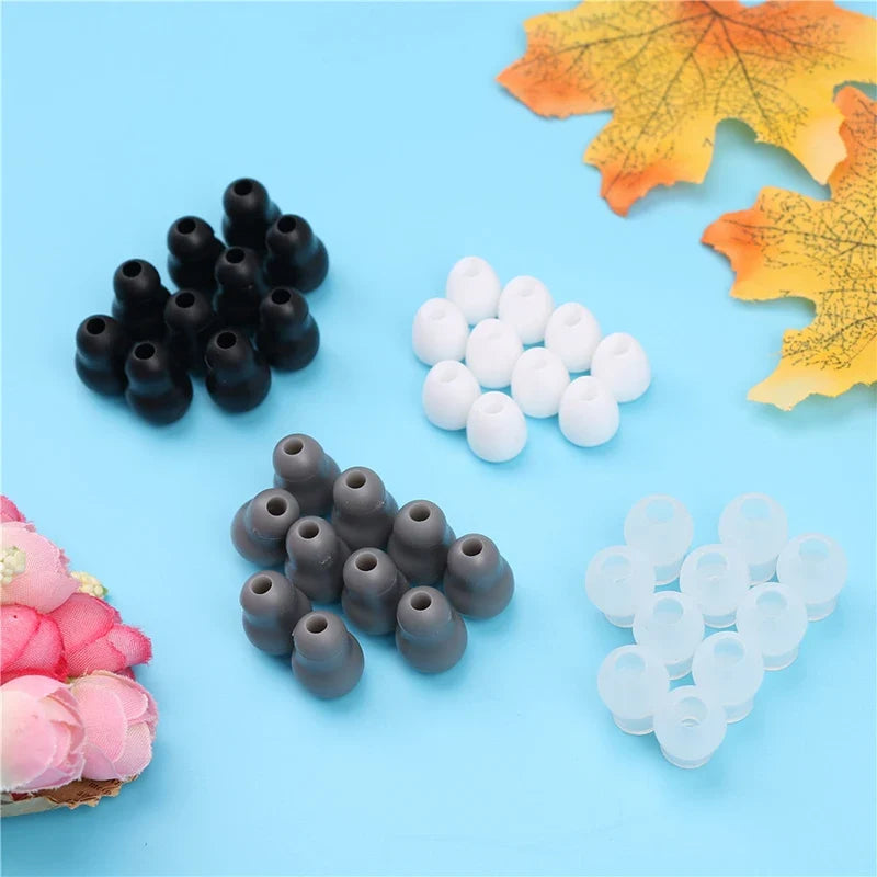Comfortable Silicone Stethoscope Earpiece Set | 10pcs Soft Earplugs