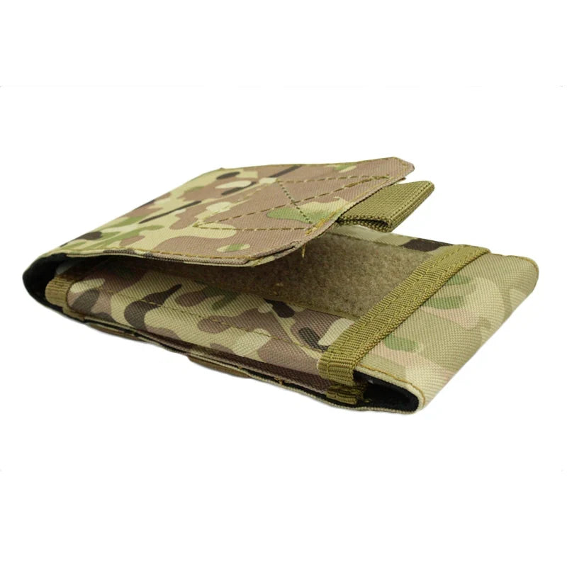 Outdoor Tactile Phone Pouch | MOLLE System Cell Phone Holder