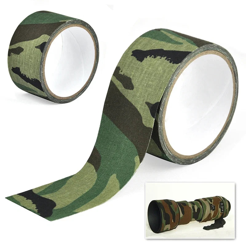 5M Outdoor Camouflage Tape | Waterproof Self-Adhesive Camo Wrap for Hunting