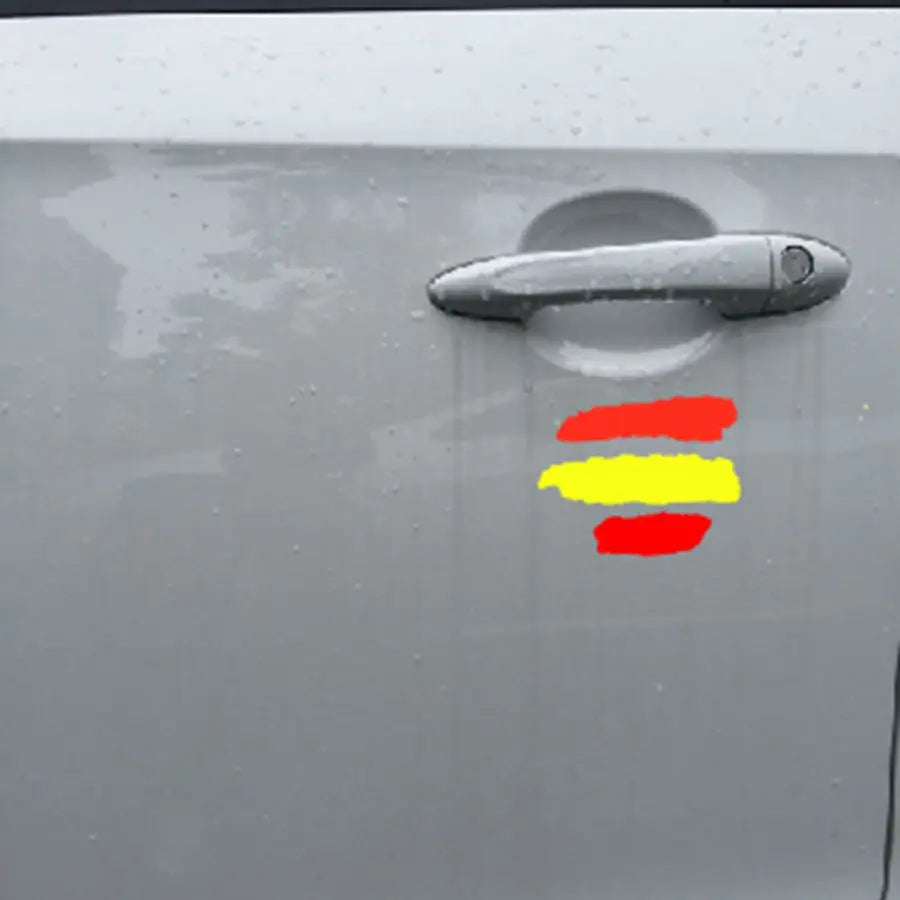 2x Spanish Vinyl Sticker | Creative Spain Decal for Cars, Motorcycles, Bicycles, and Refrigerators