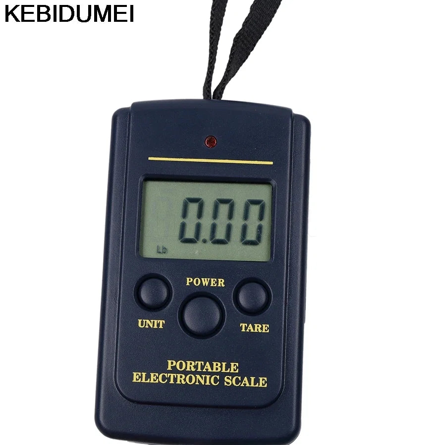 1PC Multifunctional Mini 40kg/10g Digital Hanging Scale | Portable Pocket Hook Scale for Fishing and Luggage