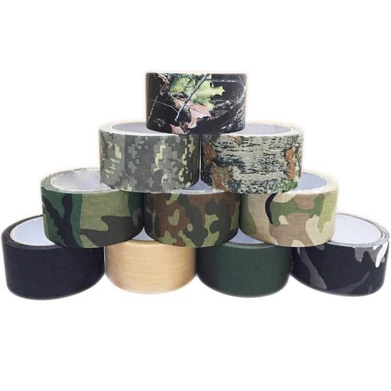 5M Outdoor Camouflage Tape | Waterproof Self-Adhesive Camo Wrap for Hunting
