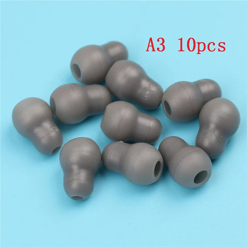 Comfortable Silicone Stethoscope Earpiece Set | 10pcs Soft Earplugs