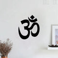 Om Vinyl Wall Decal | Yoga Ohm Sticker for Home Meditation Space