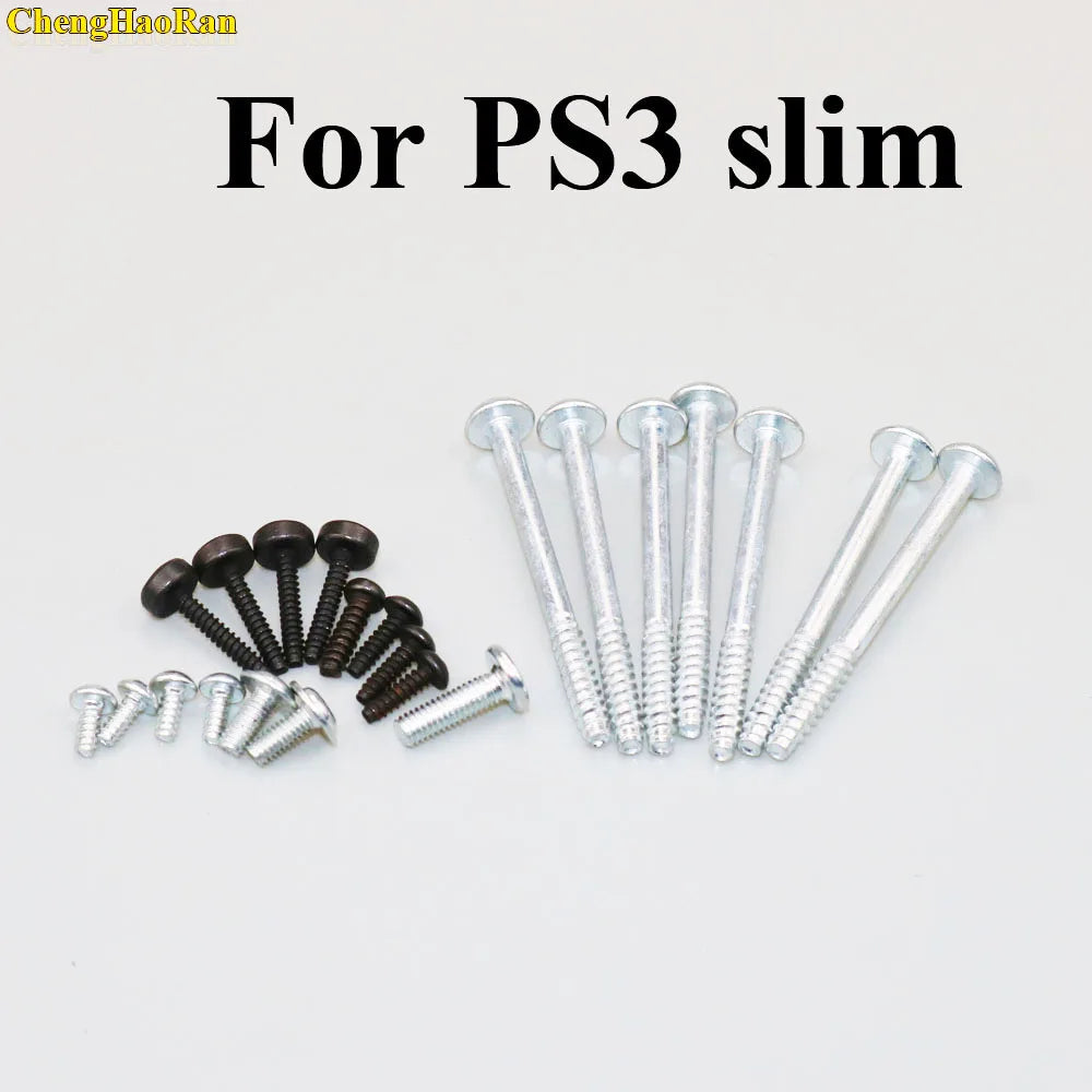 PS3 Slim Screw and Rubber Feet Set | Replacement Repair Kit