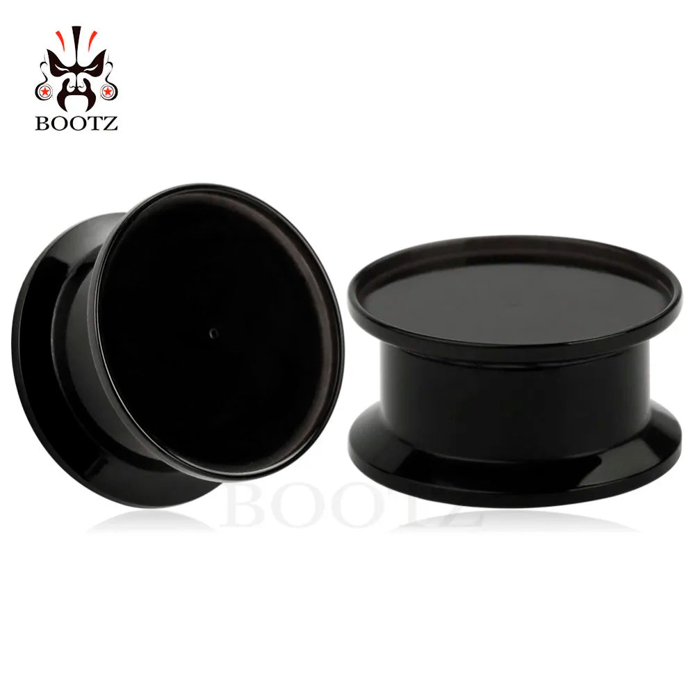 KUBOOZ Acrylic Custom Ear Plugs Tunnels | Fashion Body Jewelry Ear Gauges