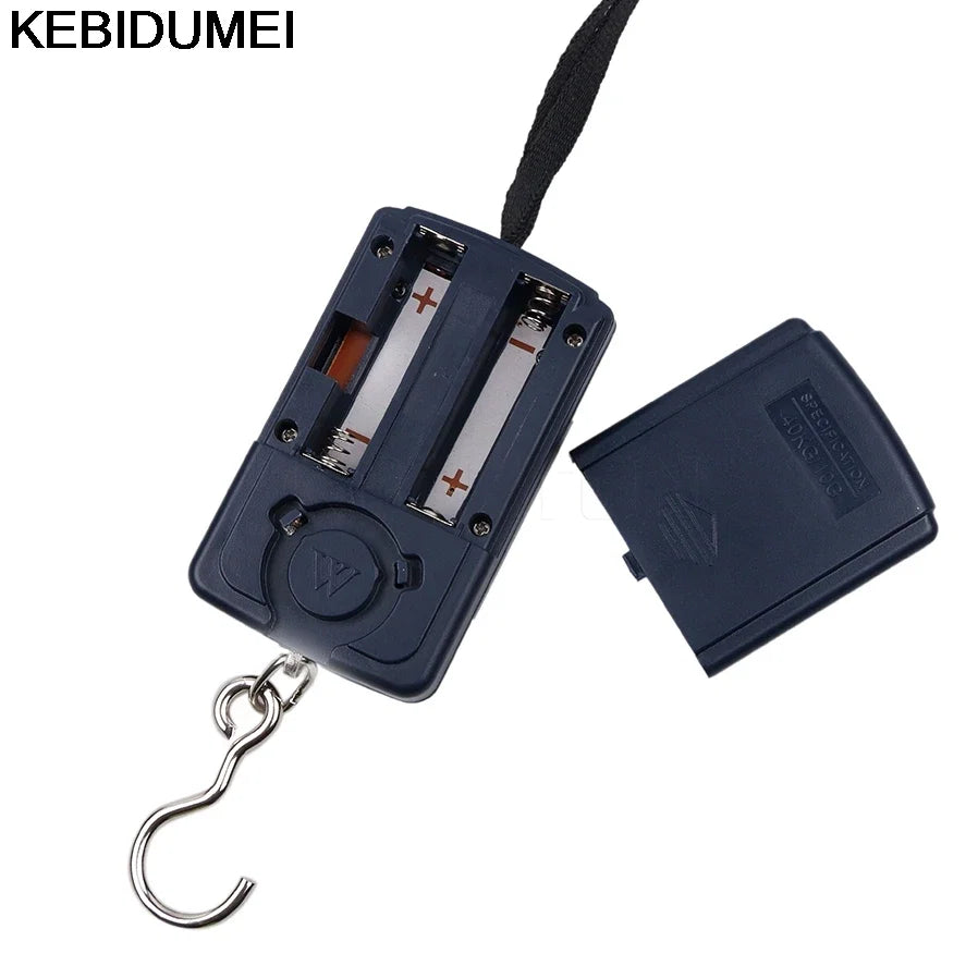 1PC Multifunctional Mini 40kg/10g Digital Hanging Scale | Portable Pocket Hook Scale for Fishing and Luggage