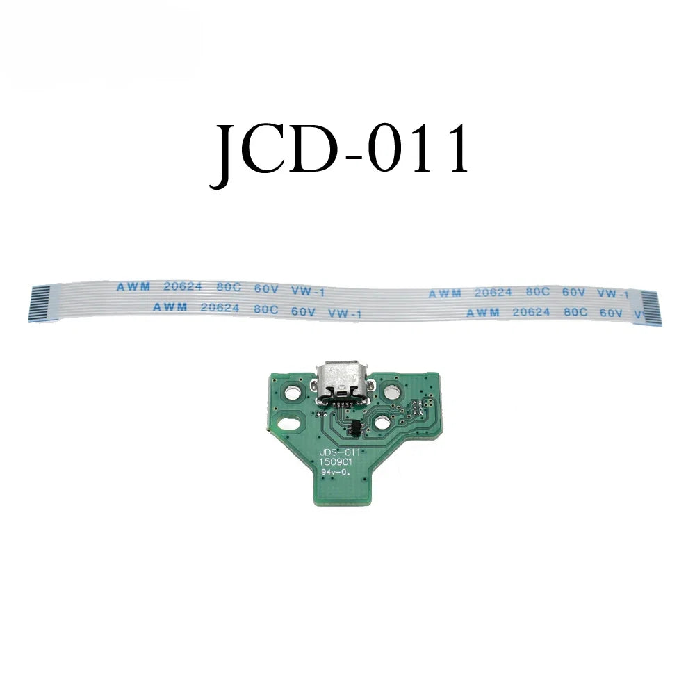 PS4 Controller Charging Port Replacement Board | Micro USB Socket with Flex Cable