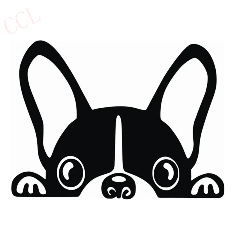 French Bulldog Light Switch Sticker | Vinyl Wall Decal for Switch Plate