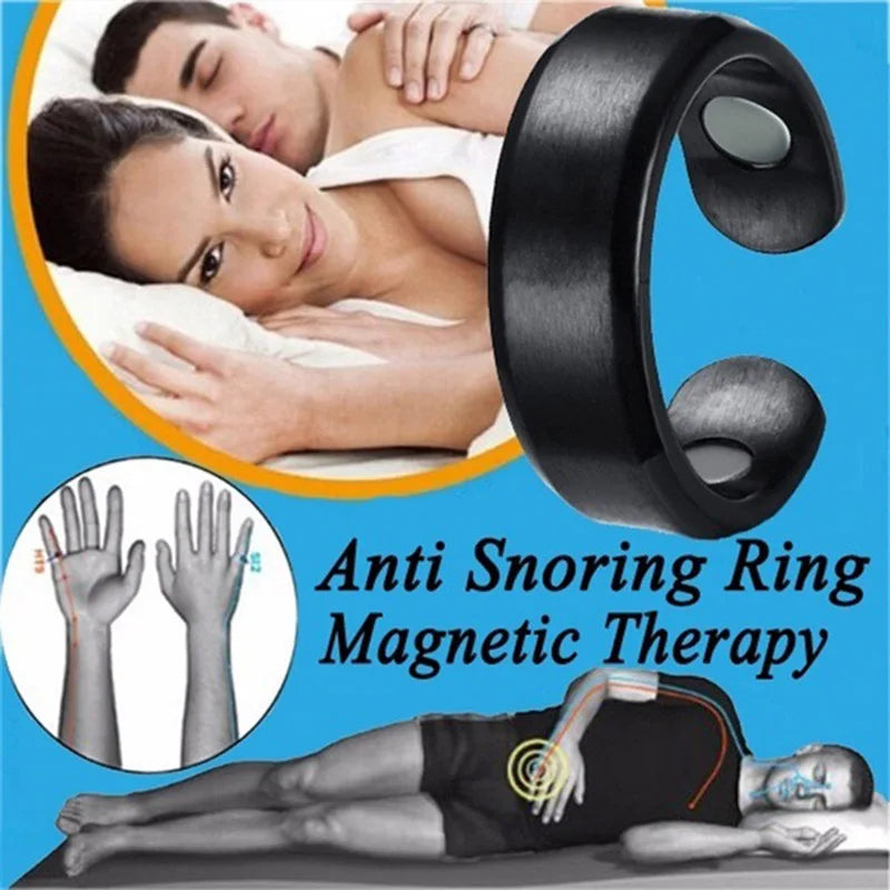 Breathleshades Acupressure Anti Snore Ring | Natural Snoring Relief Device