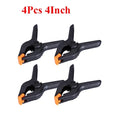 Adjustable Plastic Spring Clamps | Multi-Pack Woodworking Clamps