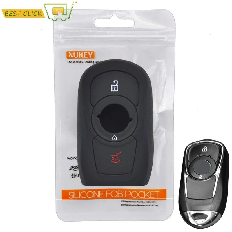 Silicone Key Case Cover for Opel Astra 2015-2019 | Protective Key Fob Skin