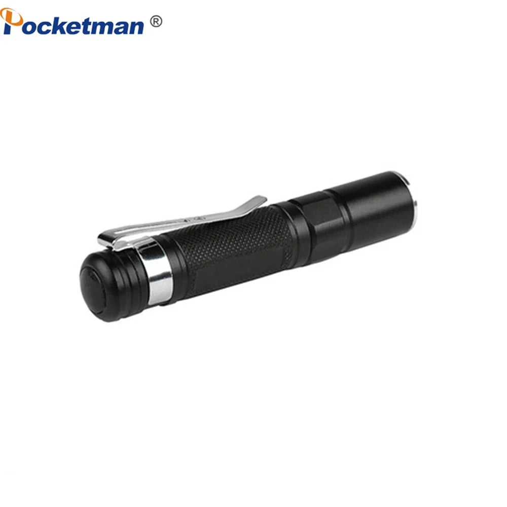 2000LM Pocket Pen Flashlight | Portable Mini LED Torch with AAA Battery
