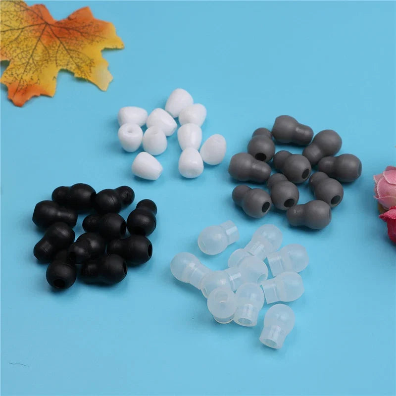 Comfortable Silicone Stethoscope Earpiece Set | 10pcs Soft Earplugs