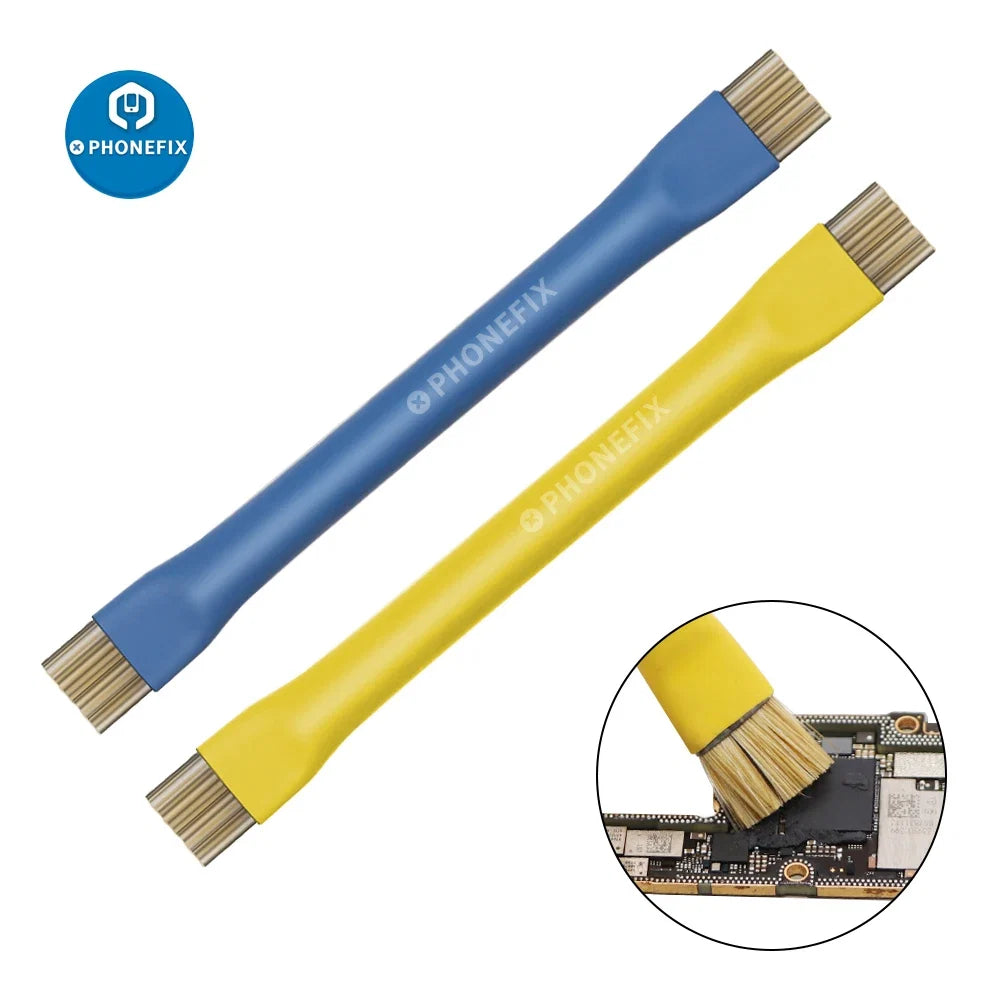 Anti-Static Brush Double Head ESD Safe Kit | Phone Motherboard Cleaning Tool