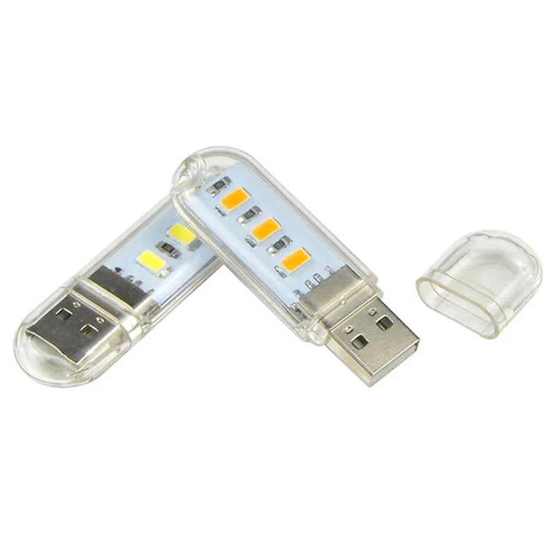 Mini USB LED Book Light | Ultra Bright Reading Lamp for Power Bank, PC, Laptop, Notebook