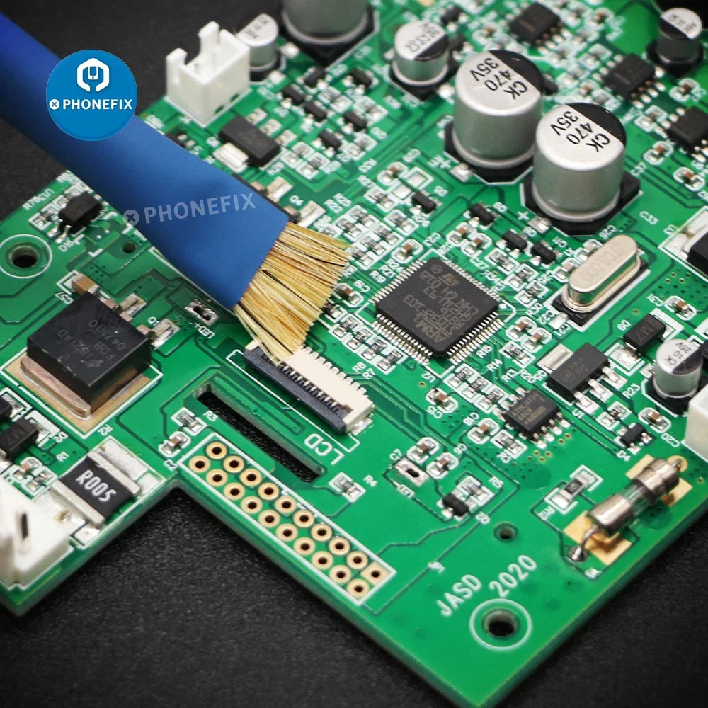 Anti-Static Brush Double Head ESD Safe Kit | Phone Motherboard Cleaning Tool