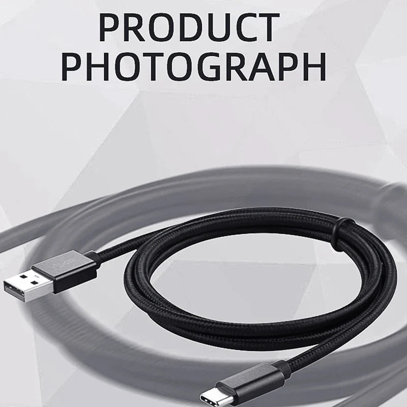 DATA FROG 1m 2m 3m USB Type C Charging Cable for PS5 Xbox Series S X Controller