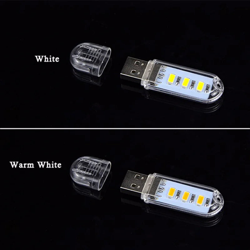 Mini USB LED Book Light | Ultra Bright Reading Lamp for Power Bank, PC, Laptop, Notebook
