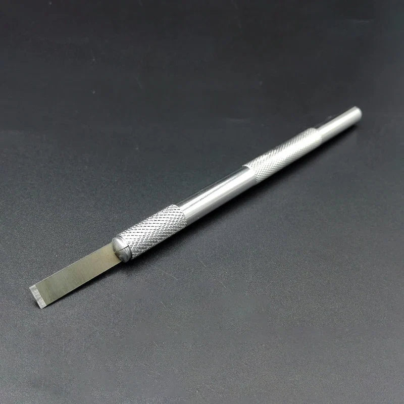 Rubber Shovel Glue Knife Set | Metal Blade UV Glue Remover for Phone Screen Repair