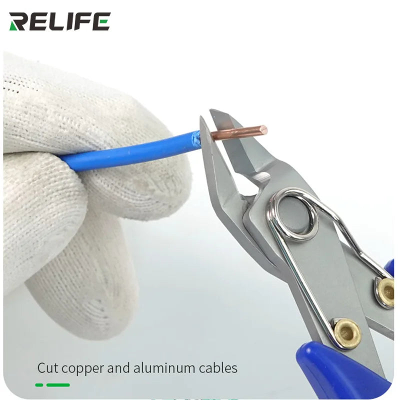 Precision Cutting Pliers | Stainless Steel Flush Cutter for Electronics