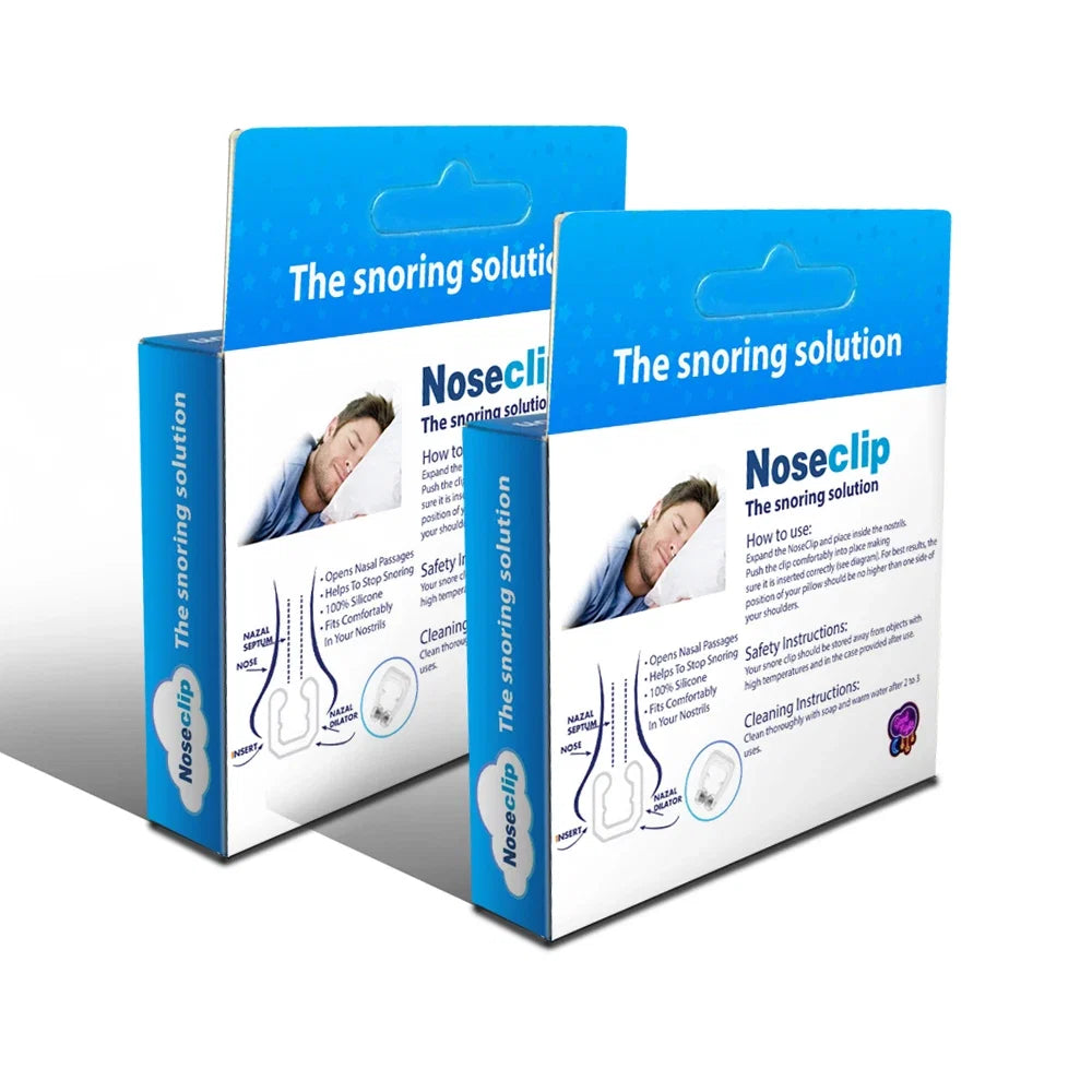 Anti Snore Nose Clip | Magnetic Nasal Dilator for Better Breathing and Less Snoring