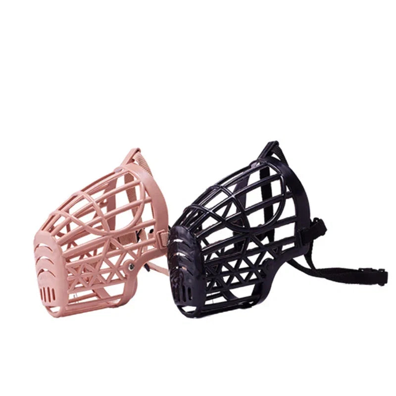 Adjustable Dog Muzzle for Small Medium Large Dogs | Safety Breathable Pet Mouth Mask