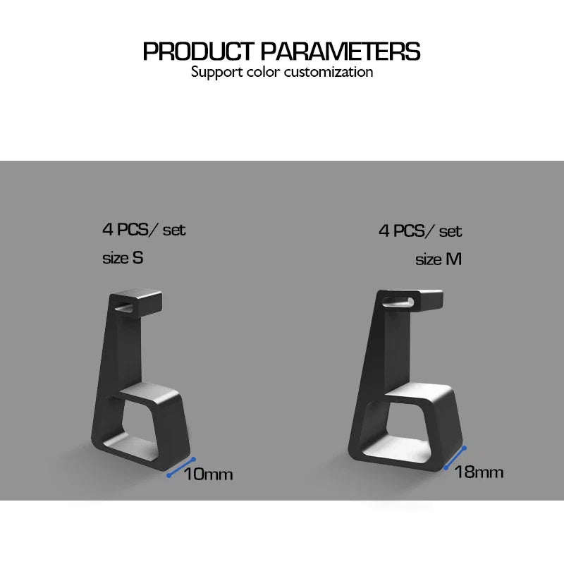 DATA FROG Cooling Feet Stand for PS4 Slim Pro | Horizontal Holder with Anti-Slip Design
