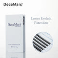 DeceMars Lower Lash Extension 5mm 6mm 7mm | Under Eye Eyelash Supplies
