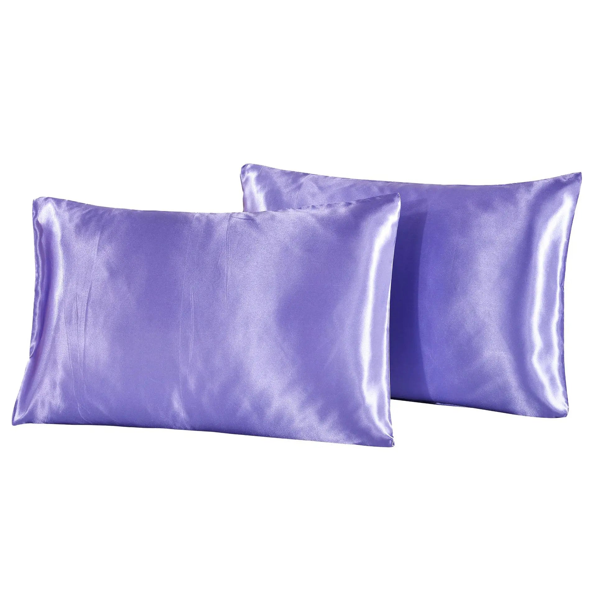 1Pc Queen Satin Silk Pillowcase | Silky Smooth Cooling Bed Pillow Cover for Hair and Skin