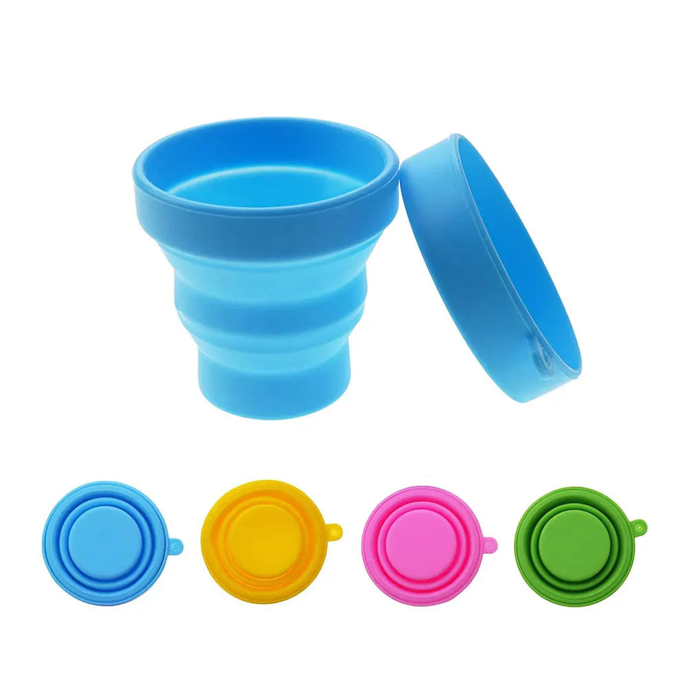Folding Silicone Travel Cup 150ml | Retractable Portable Coffee Mug