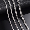 Stainless Steel Keel Link Chain Necklace for Men Women | Unisex Hip Hop Chain 16-40 inch