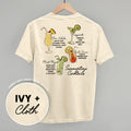 Summertime Cocktails (Back Print)