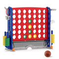 Jumbo 4-to-Score Game with Ring-toss and Basketball Hoop