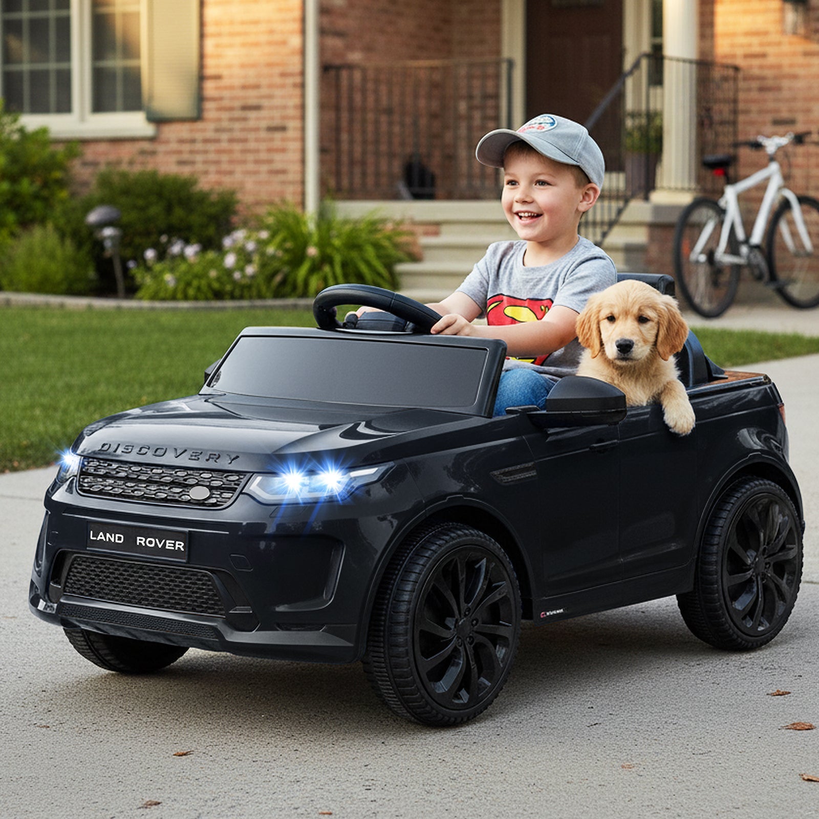 Licensed Land Rover Kids Ride on Car 12V Battery Powered Kids Electric Car