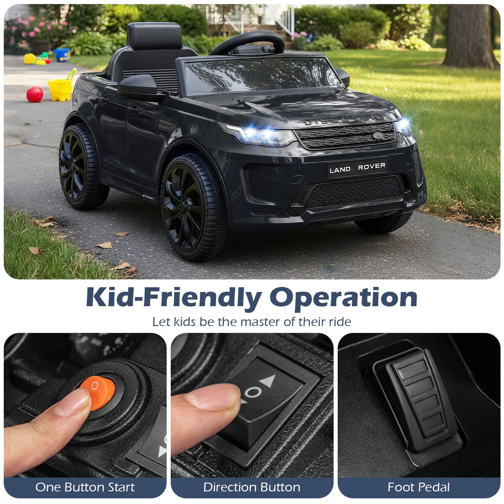 Licensed Land Rover Kids Ride on Car 12V Battery Powered Kids Electric Car