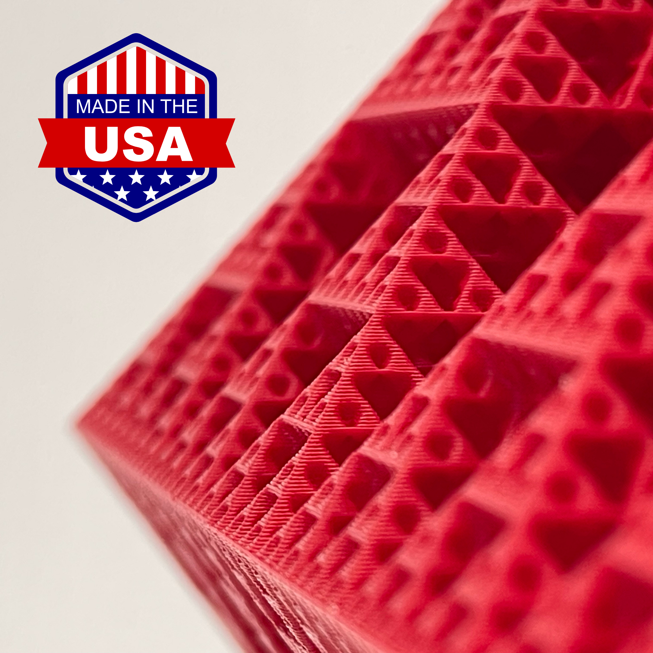 American Red AF 1.75mm PLA+ Filament Made in the USA!