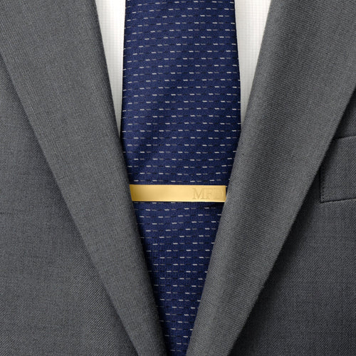 Best Day Ever Gold Engravable Tie Bar