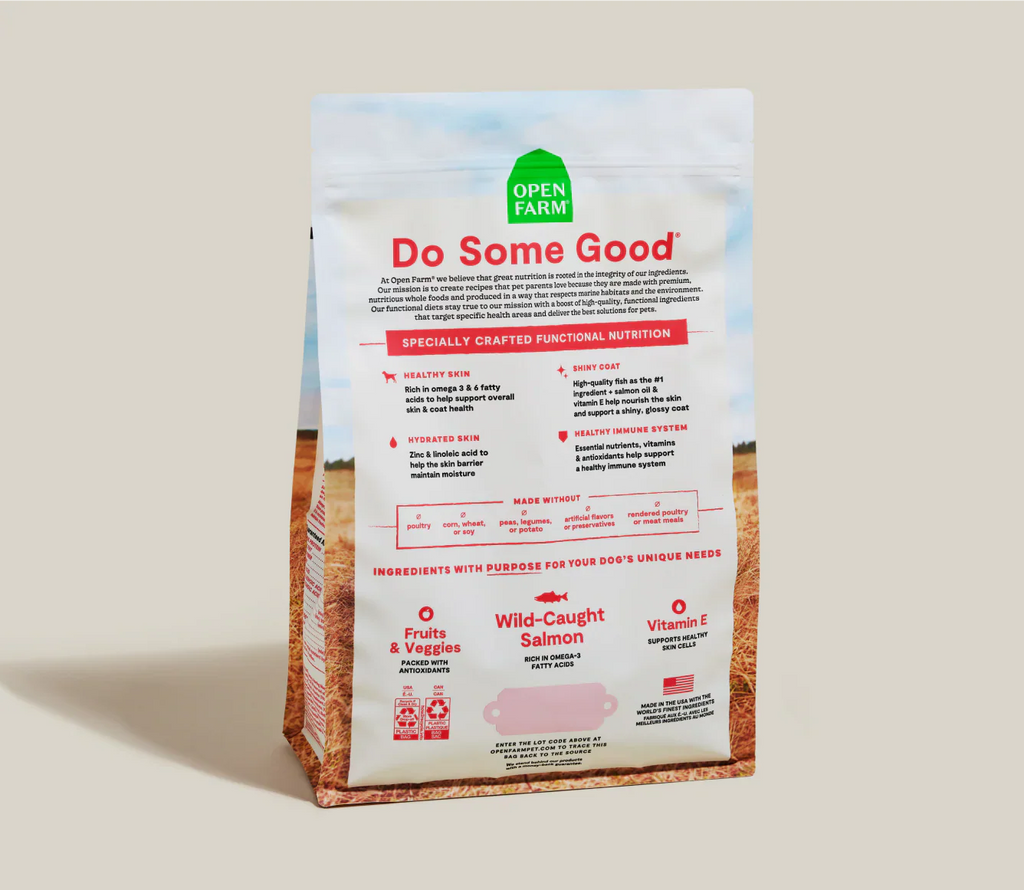 Open Farm Salmon & Oatmeal Skin & Coat Dry Dog Food