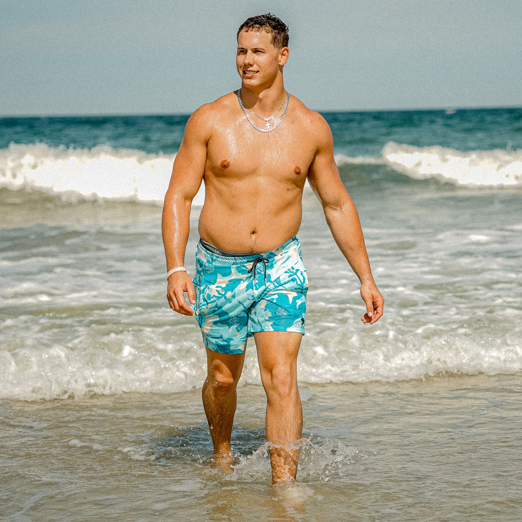 Paradise Point - Waterproof Swim Shorts With A Waterproof Pocket